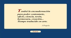 Desktop Screenshot of encuadernacionpagola.com